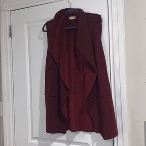 Super Soft Maroon Vest from Altar’d State